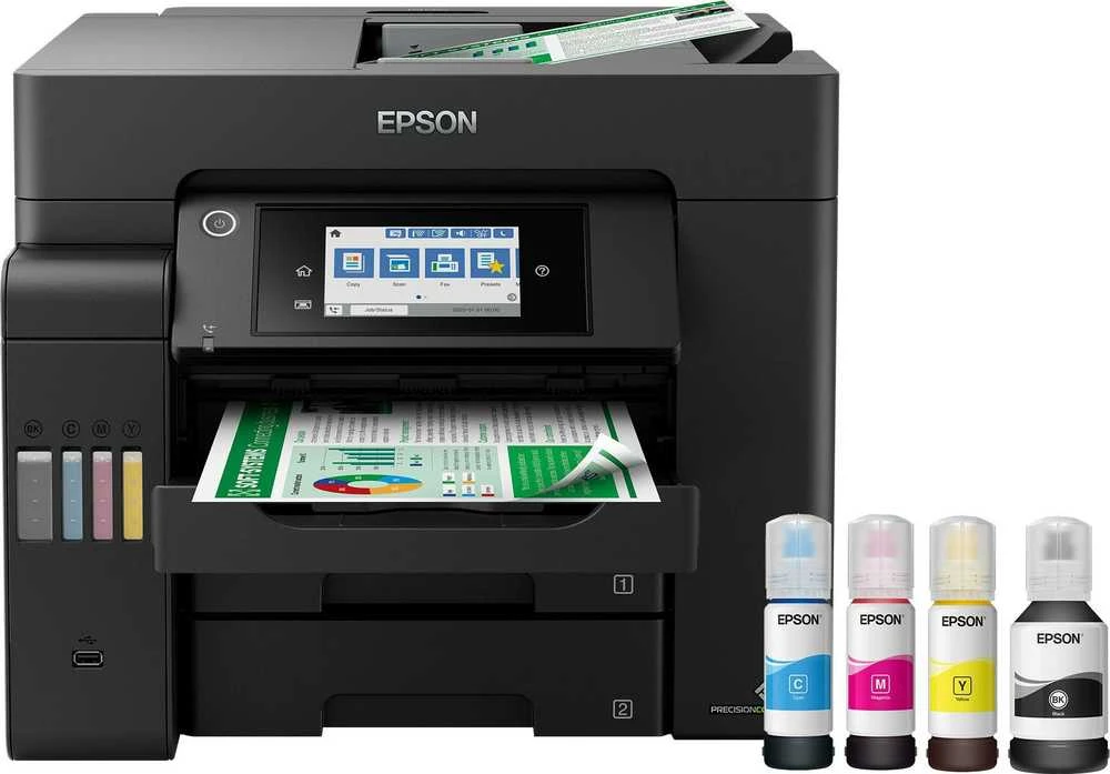Epson | Daugiafunkcinis Spausdintuvas | EcoTank L6550 | Inkjet | Spalvotas | Inkjet Daugiafunkcinis Spausdintuvas | A4 | Wi-Fi | Juodas