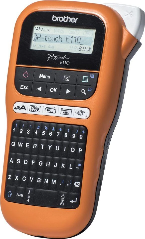 Labels spausdintuvas Brother P-touch PTE110VPYJ1