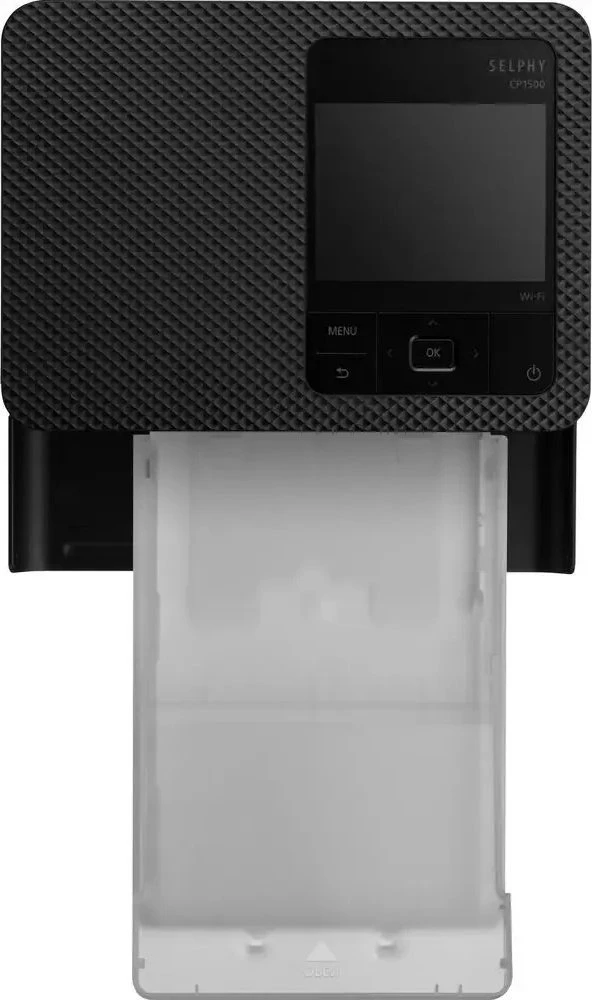 spausdintuvas nuotraukoms Canon SELPHY CP-1500 spausdintuvas termosublimacyjna - juoda - Print Kit + papier RP-54