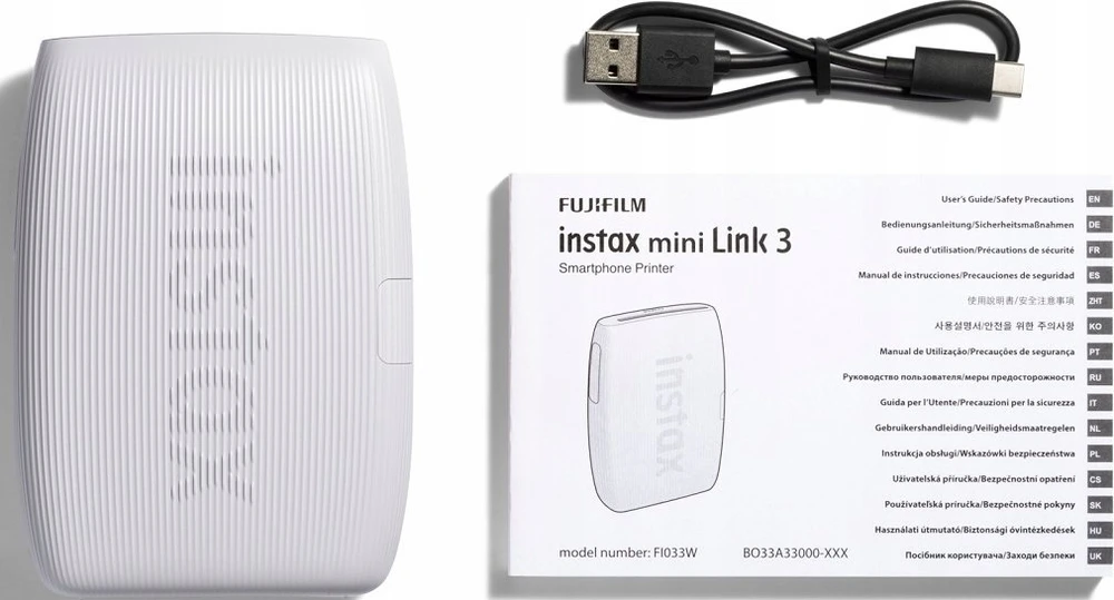 Spausdintuvas Fujifilm instax mini Link 3 EX D Baltas