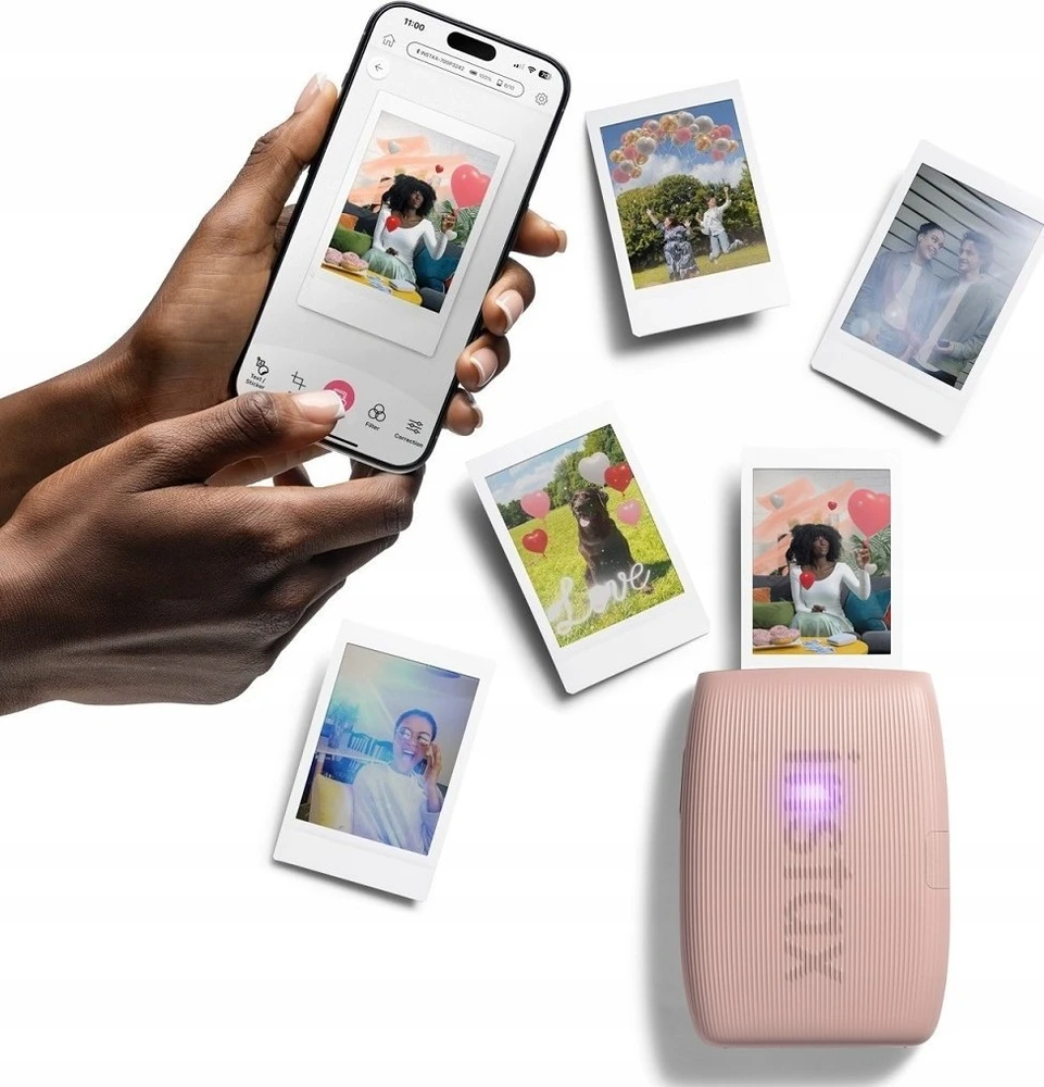 Spausdintuvas Fujifilm instax mini Link 3 EX D Rožinis