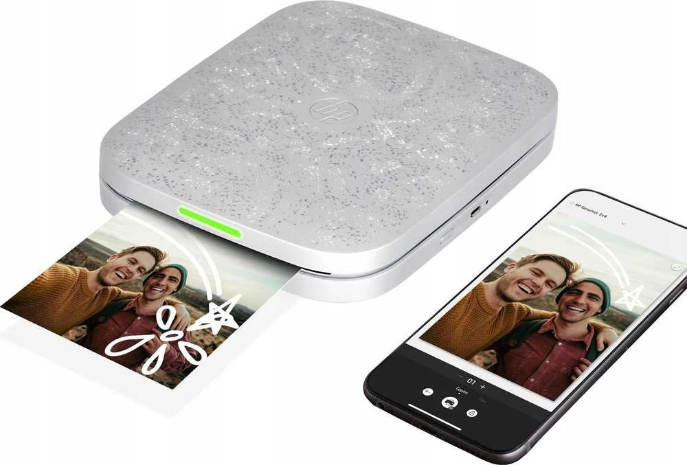 Spausdintuvas Hewlett Packard (HP) HP Sprocket 3 x 4 pilka