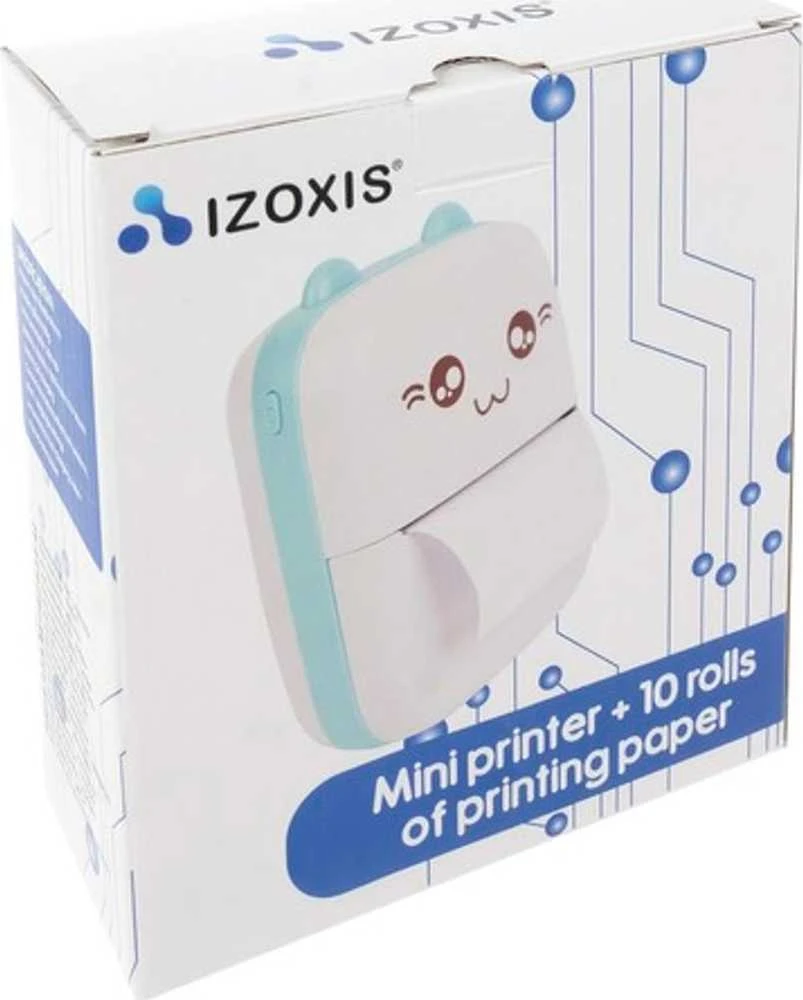 Izoxis 22272 mini nuotraukų spausdintuvas - nešiojamas