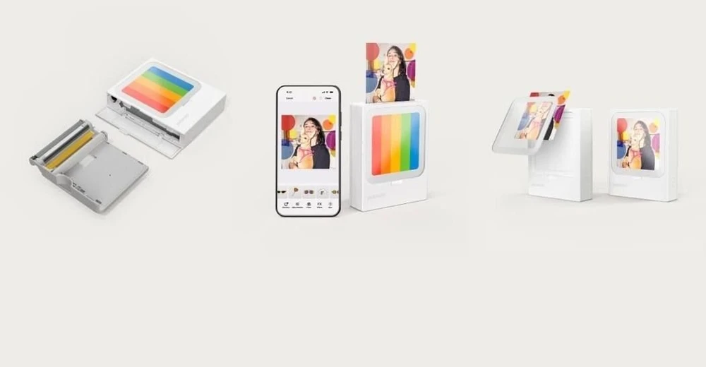 „Polaroid“ – „Hi-Print 3x3“ kišeninis spausdintuvas + 60 lapų