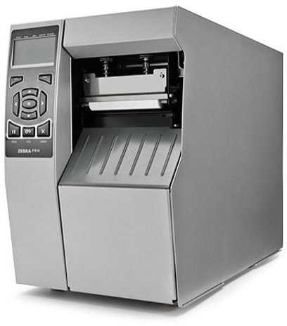 Zebra ZT510, Terminio pernešimo spausdintuvas, 203 x 203 DPI, 305 mm/sek., Pilkas