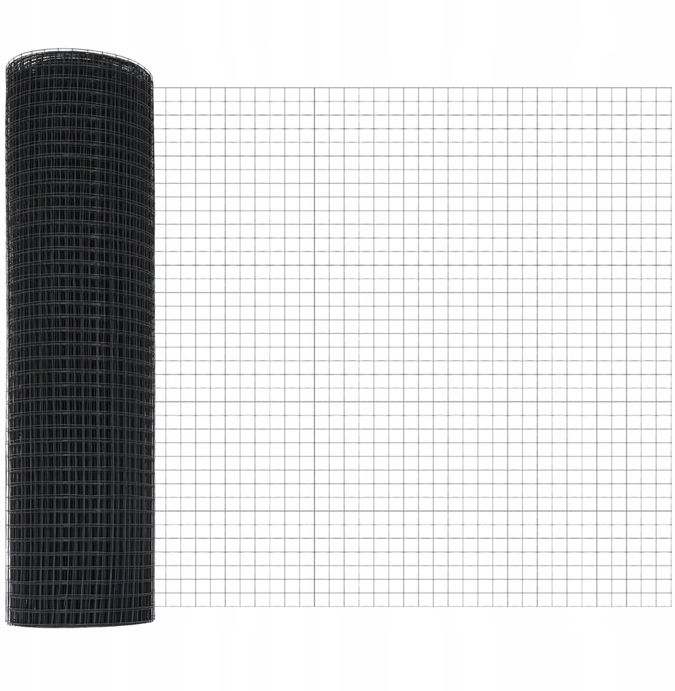 Suvirinto vielos tvoros 10000 x 40 cm Pilka
