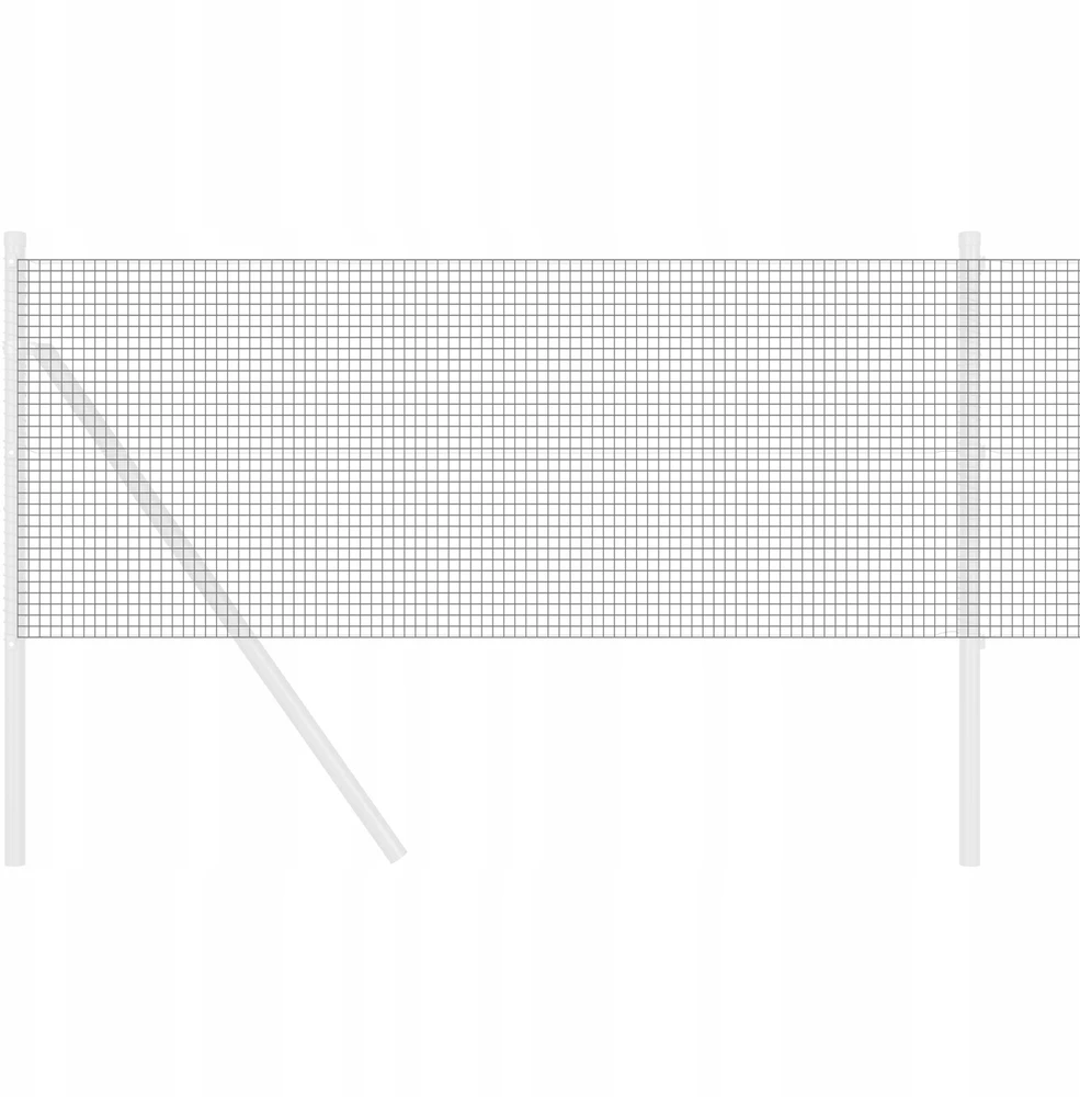Suvirinto vielos tvoros 10000 x 50 cm Pilka