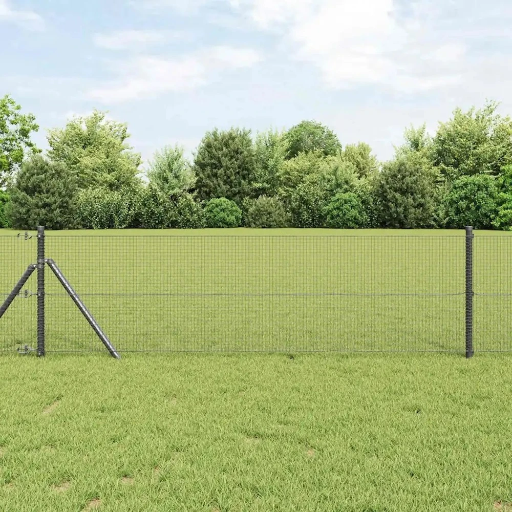 Suvirinto vielos tvoros 5000 x 80 cm Pilka