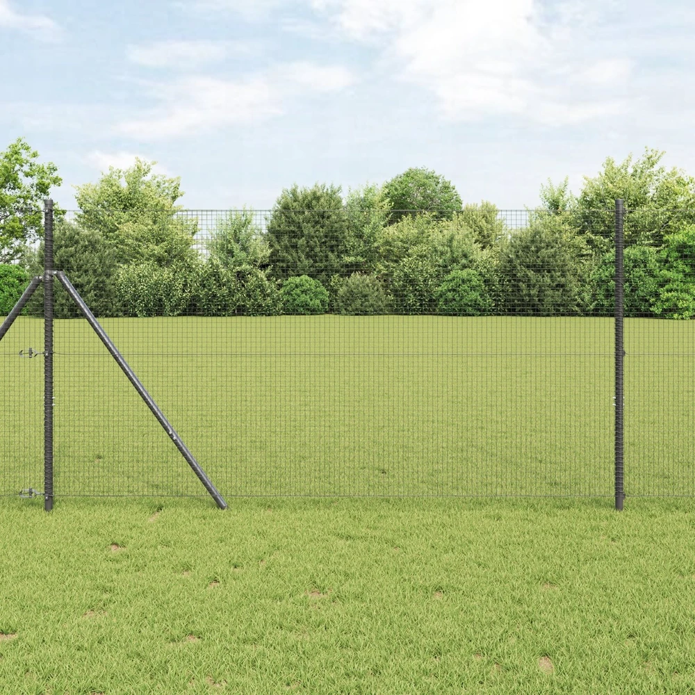 Suvirinto vielos tvoros 5000 x 120 cm Pilka