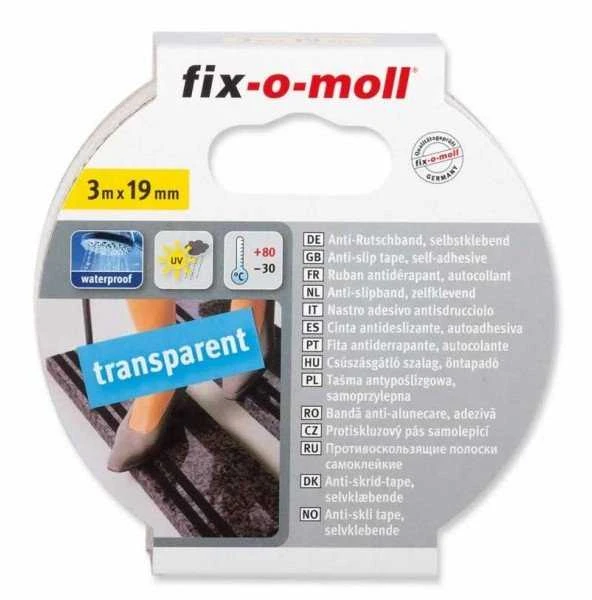 Nežinomas Slydimą mažinanti lipni juosta Fix-O-Moll, 3 m x 19 mm