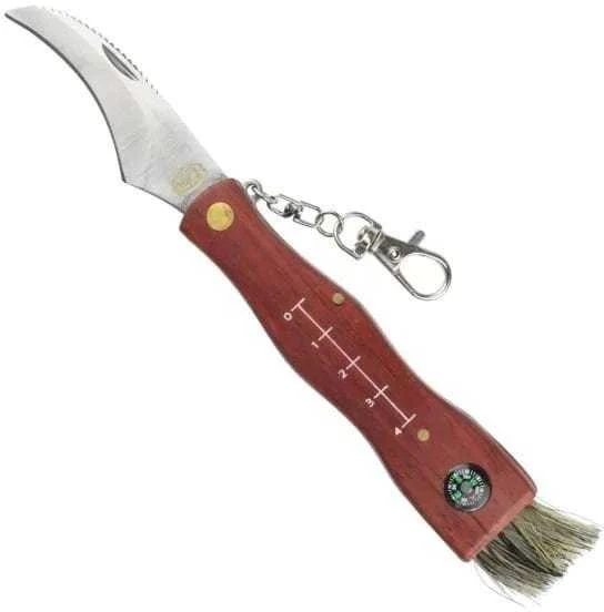 Speck SCK Grybai CC-GC105 Grybautojo peilis su kompasu, rudas