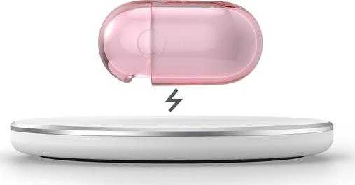 Speck Presidio Clear - dėklas skirtas Apple Airpods 3 gen with Microban (Icy Rožinė)
