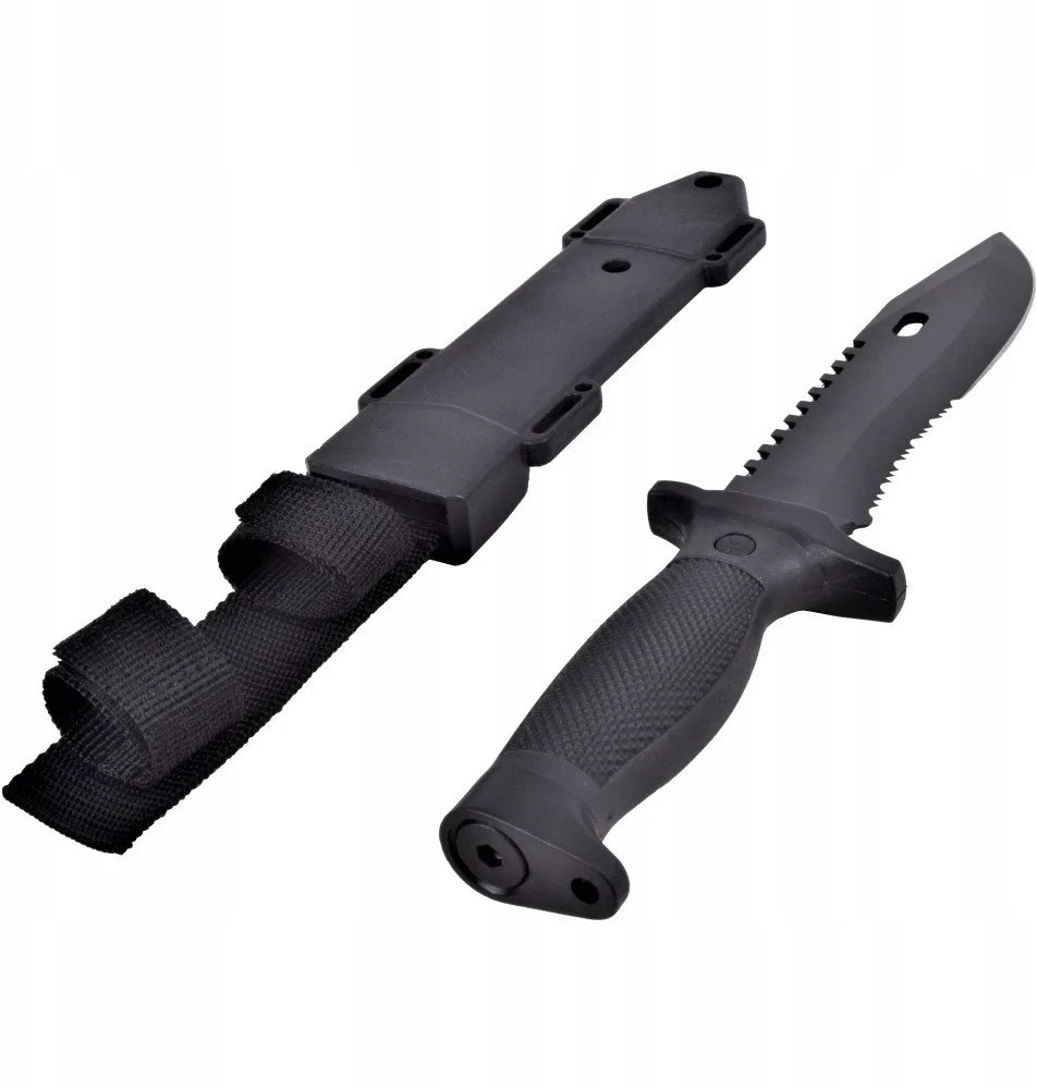SCK 828-6 Juodas taktinis peilis