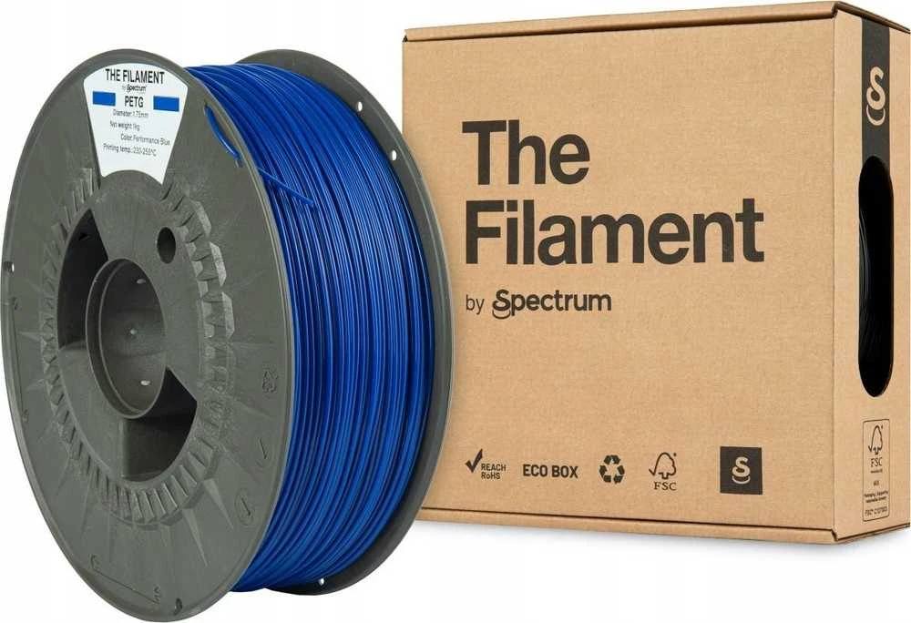 Spectrum PETG 3D spausdinimo gija su pakuote