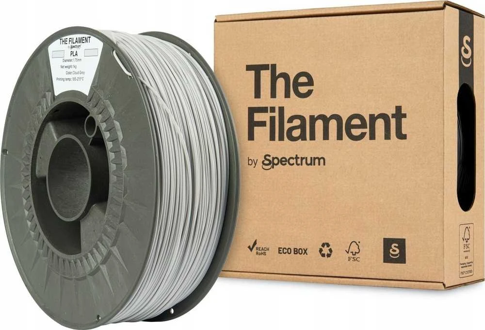 Spectrum PLA cloud pilka ritė su pakuote