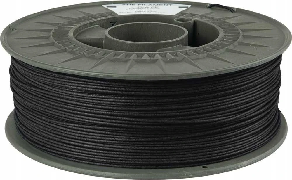 Spectrum PLA CF 1000g juodas siūlas ant ritės