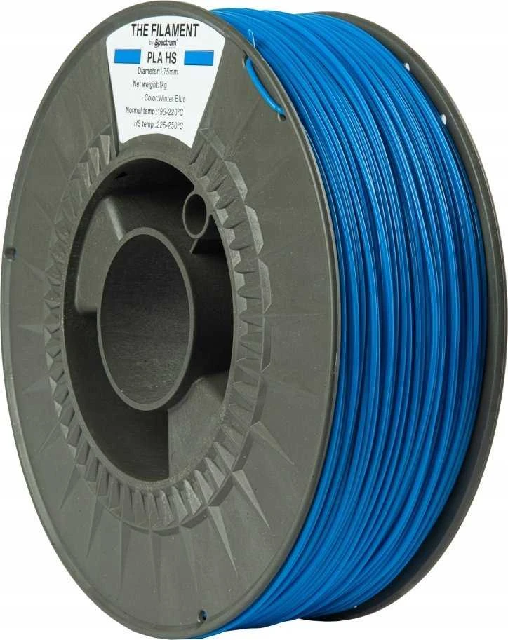 Spectrum The Filament 3D gijinė plėvelė, PLA HS, 1,75 mm, 1000 g, TF-24033, žieminis mėlynas