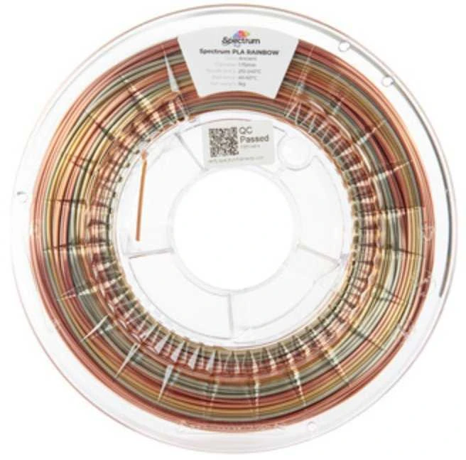 Spectrum 3D siūlas, PLA šilko vaivorykštė, 1,75 mm, 1000 g, 81021, senovinis
