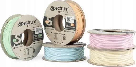 Spectrum 5Pack Pastello PLA gijų rinkinys 1.75 mm 1.25 kg – 5 spalvos