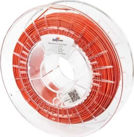 Spectrum S-Flex 90A oranžinis siūlas ant ritės