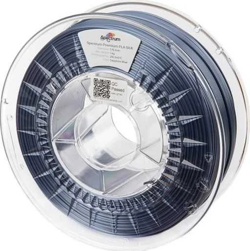 Spectrum PLA Silk Sapphire mėlynas 3D spausdinimo filamentas
