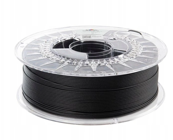 Filaments PC + CF carbon juodas 1kg Spectrum