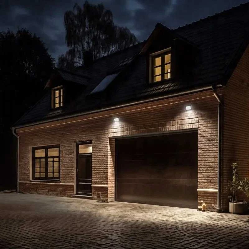 Spectrum PROŽEKTORIUS LAUKO LED SU JUDESIO DAVIKLIU 10W 230V NW IP44