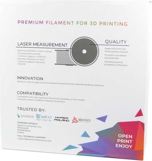 Spectrum Filament PLA 1,75 mm 1kg