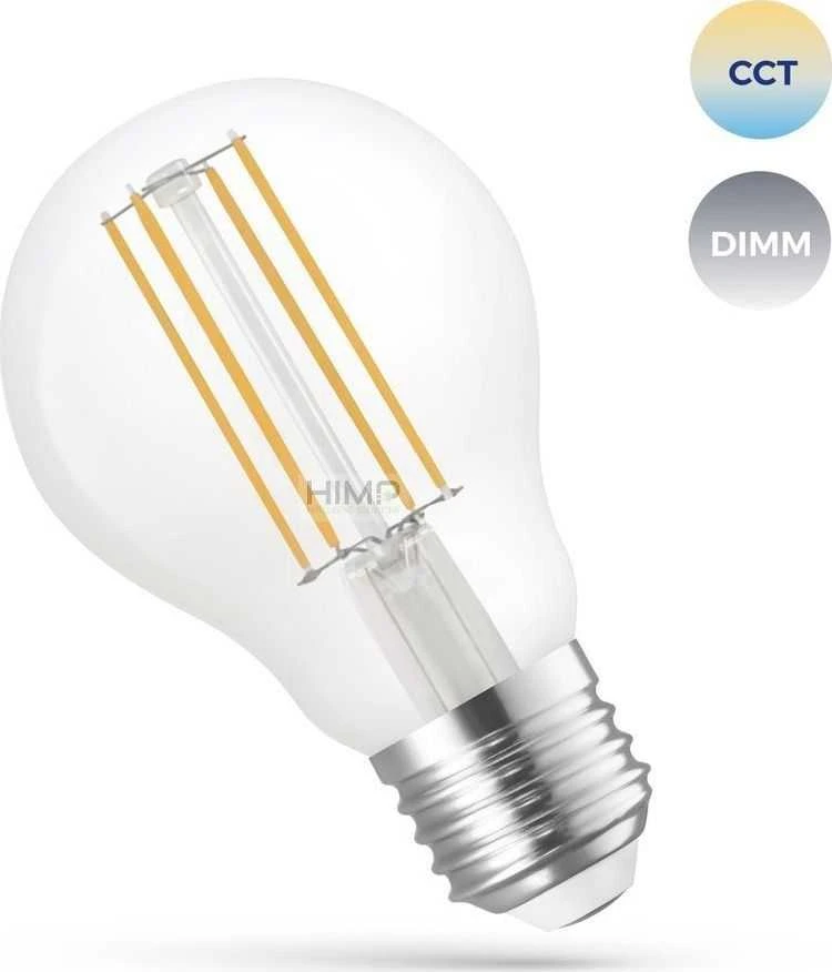 Spectrum IŠMANIOJI LED LEMPA, SMART WIFI, A60, 5W, E27, CCT+DIM, CL