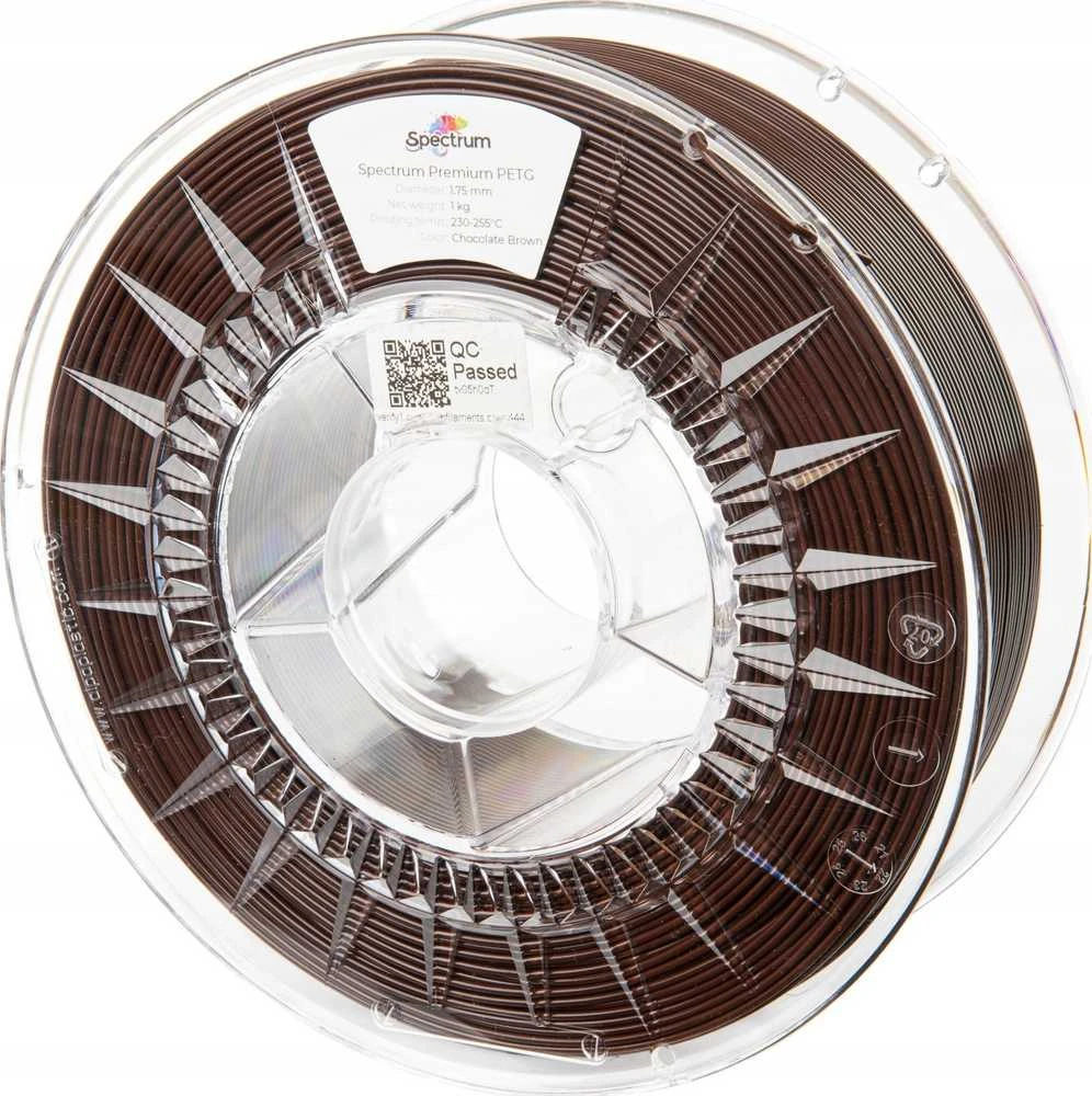 PET-G 1,75mm 3D siūlas, šokolado ruda spalva