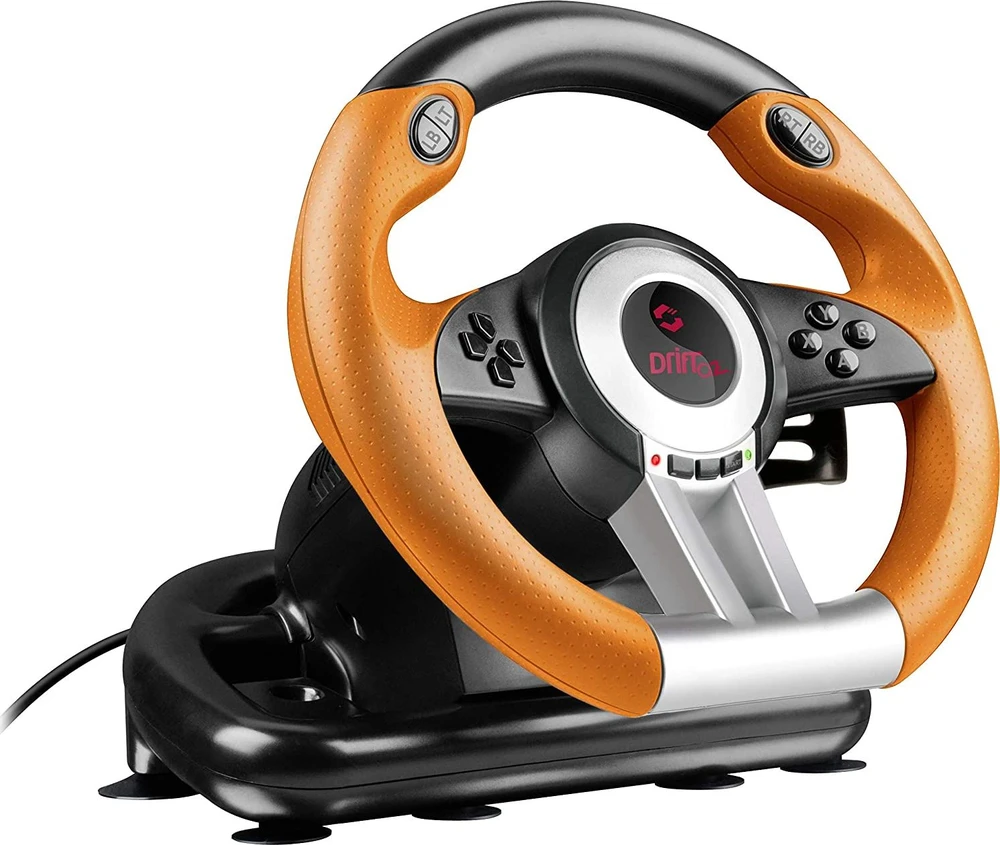 Speedlink lenktyninis žaidimų vairas Drift O.Z. (SL-6695-BKOR-01)
