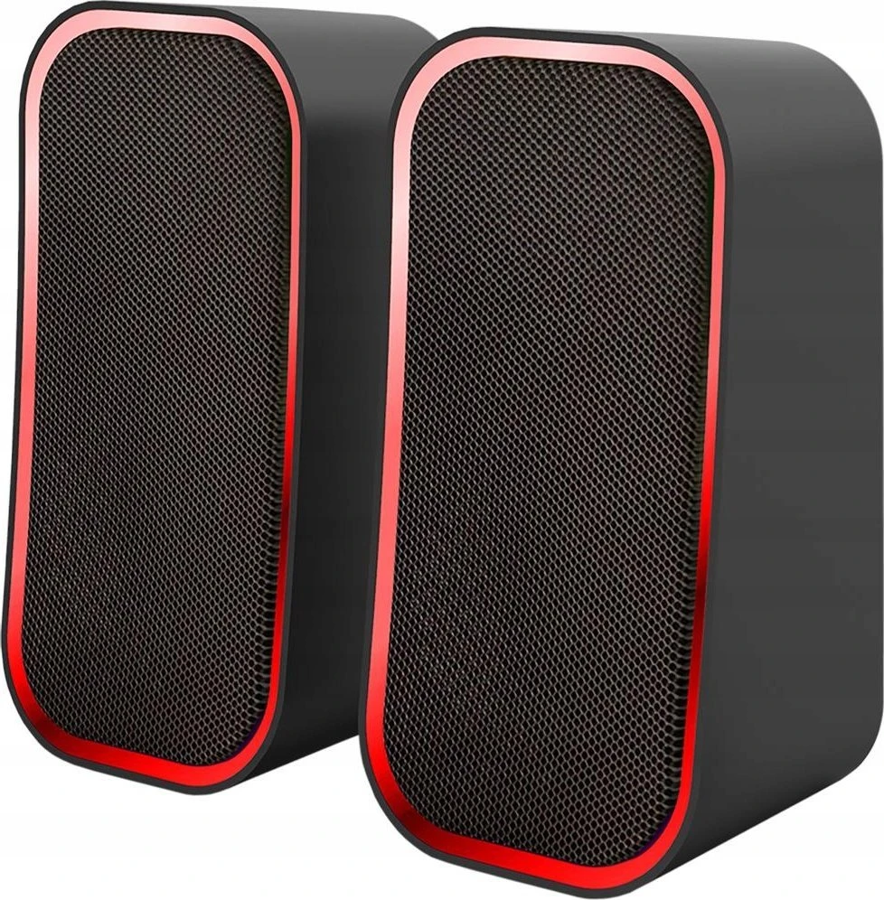 Kompiuterio kolonėlės „Speedlink“ – TOKEN RGB žaidimų stereo kolonėlė, juoda