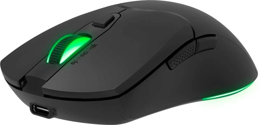 „Speedlink“ – „VELOX“ įkraunama RGB žaidimų pelė – belaidė, juoda