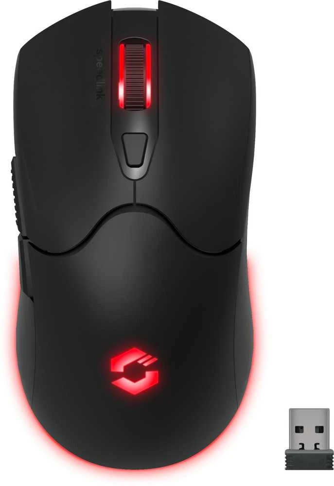 „Speedlink“ – „VELOX“ įkraunama RGB žaidimų pelė – belaidė, juoda