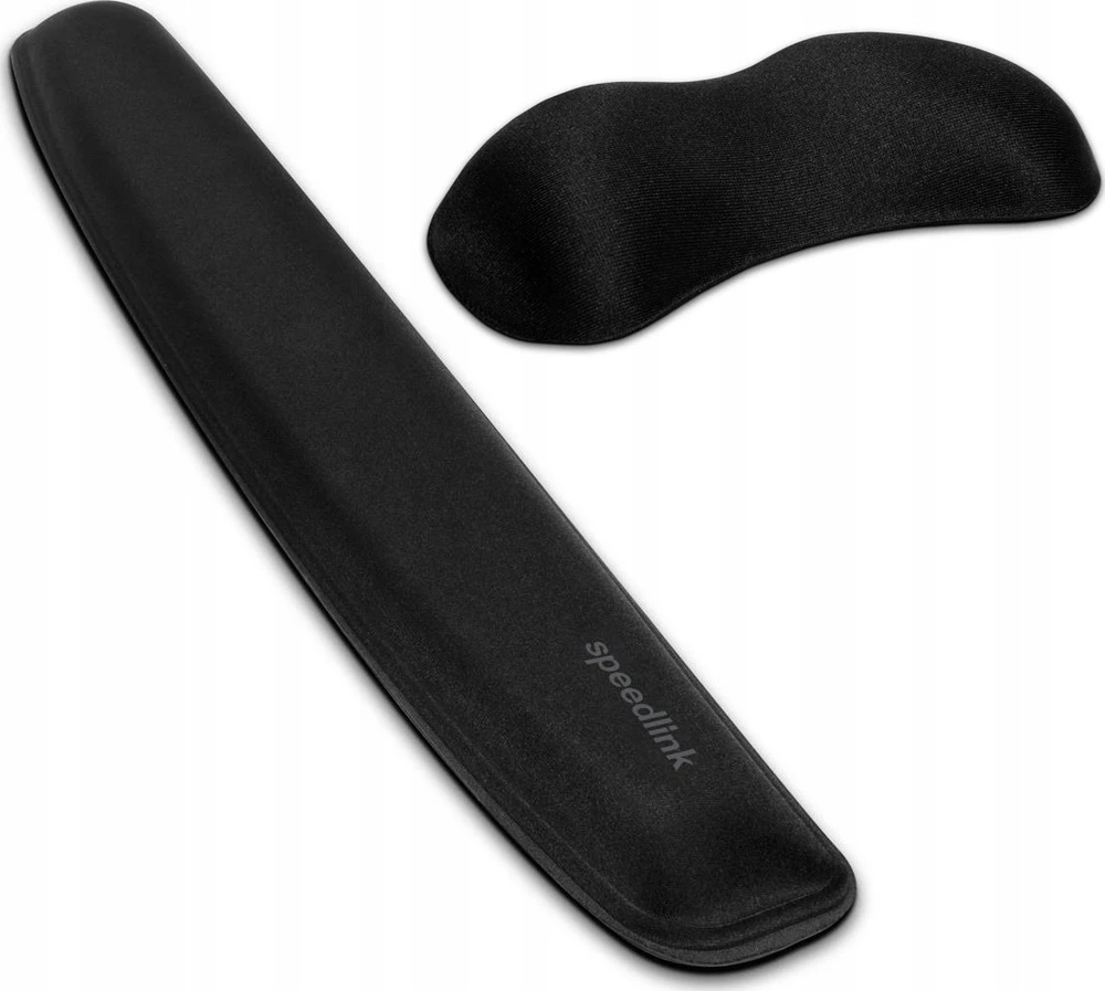 Klaviatūra Speedlink - Sateen ergonominis klaviatūros riešo kilimėlis - riešo atrama - juoda