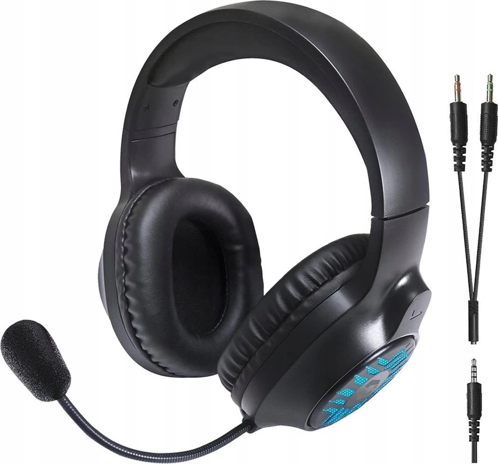 „Speedlink“ ausinės „Tyron RGB Stereo“ (SL-860016-BK)