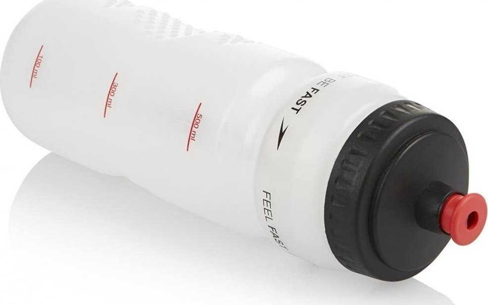 Speedo Bidon vandens butelis, baltas ir juodas, 800 ml