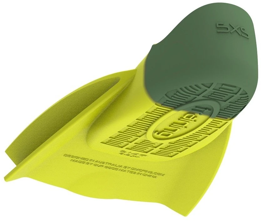 Speedo DMC ORIGINAL FIN Geltonas/Geltonas 8-00536017218 S 39 plaukimo pelekai
