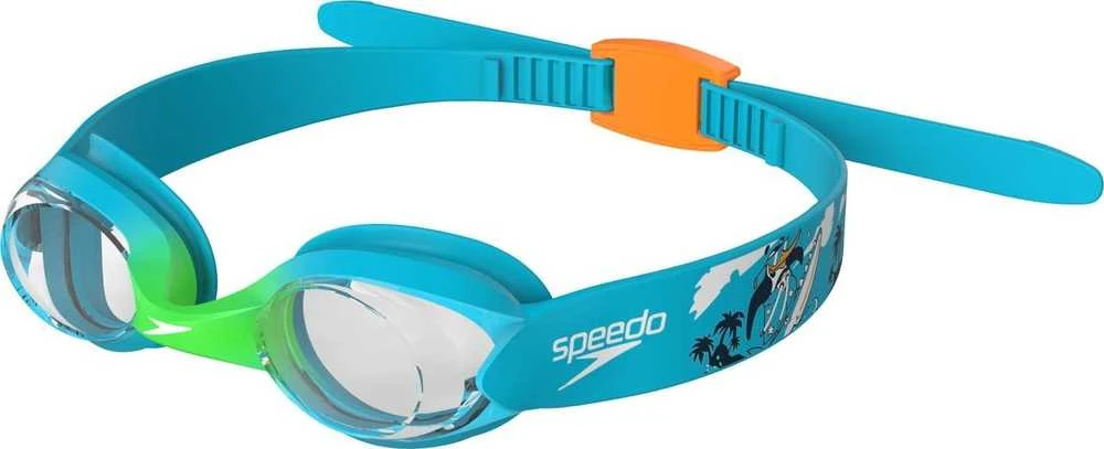 Speedo Plaukimo akiniai Junior Illusion Mėlyna/Žalias