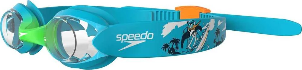 Speedo Plaukimo akiniai Junior Illusion Mėlyna/Žalias