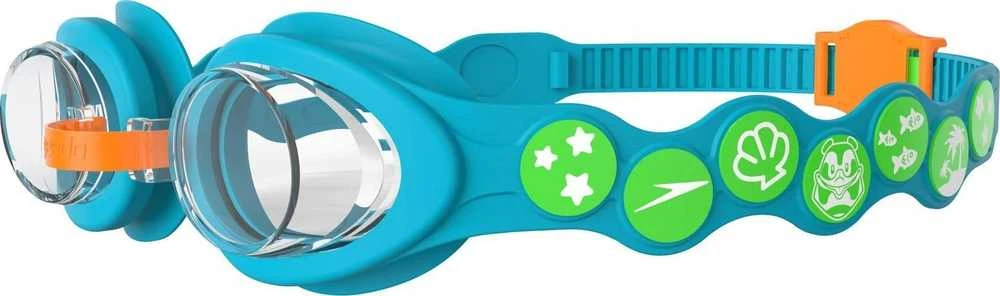 Plaukimo akiniai Speedo Sea Squad Spot, mėlyna/žalia