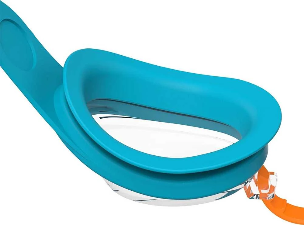 Plaukimo akiniai Speedo Sea Squad Spot, mėlyna/žalia