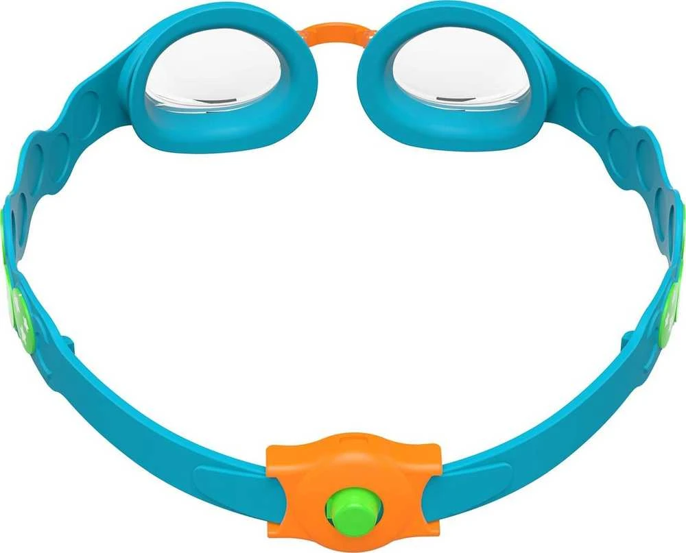 Plaukimo akiniai Speedo Sea Squad Spot, mėlyna/žalia