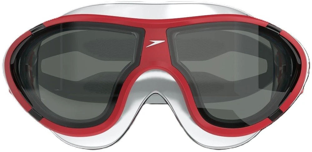 Speedo SPEEDO MASKA JUNIOR BIOFUSE* 2.0 Raudona Pilka 8-00491800764