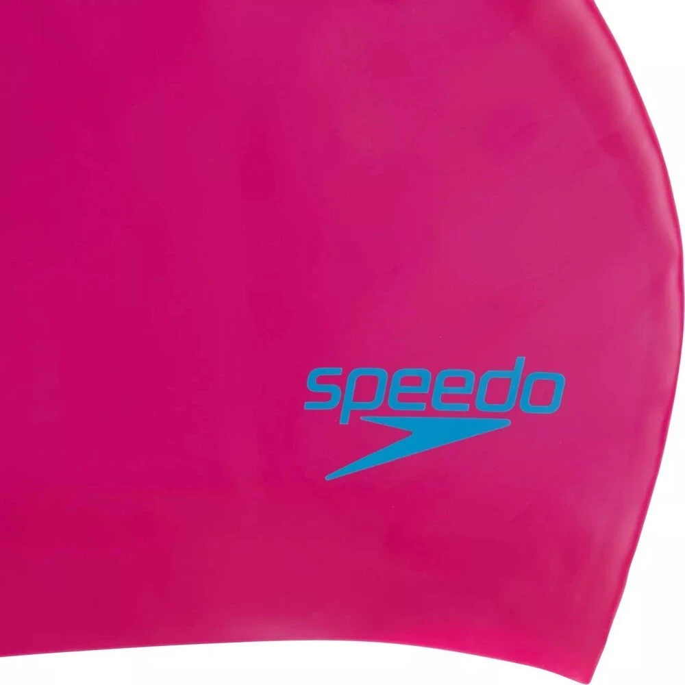 Speedo Vaikiška Silikoninė Kepuraitė Ilga Plaukų Kamuolys JU Rožinė