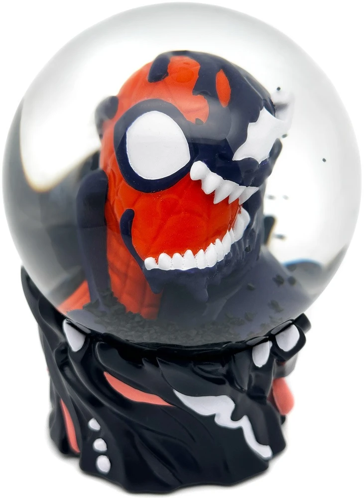 ERIK Spider-Man ir Venom stiklinis sniego rutulys su dovanų dėžute