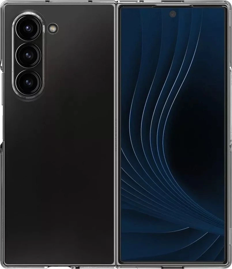Spigen Airskin – dėklas skirtas Samsung Galaxy Z Fold 6 Crystal Clear