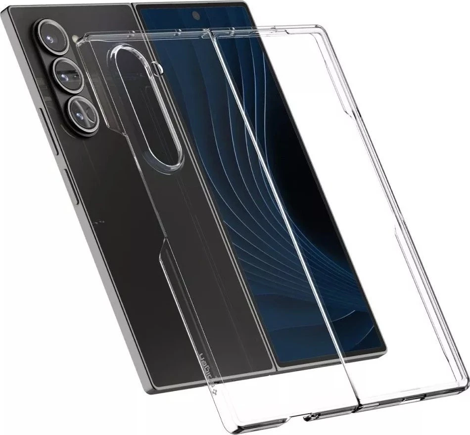 Spigen Airskin – dėklas skirtas Samsung Galaxy Z Fold 6 Crystal Clear