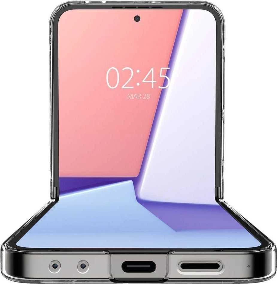 Samsung Galaxy Z Flip6 Spigen Airskin Crystal Clear dėklas telefonui skaidrus