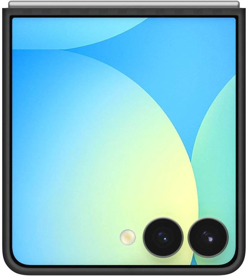 Juodas (Aramid) dėklas Samsung Galaxy Z Flip 7 telefonui „Spigen Airskin”